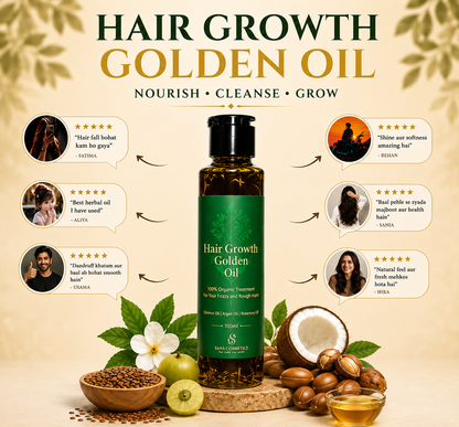 Hair Growth Golden Oil