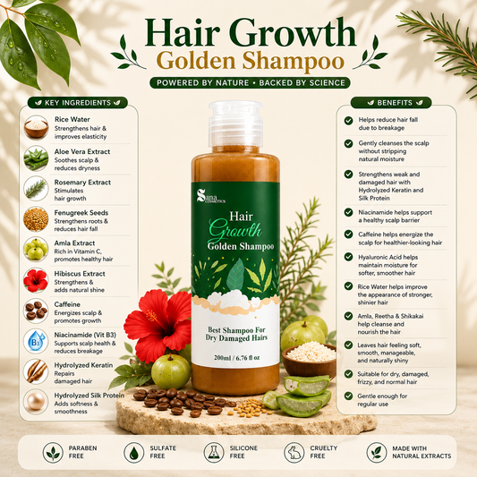 Hair Growth Golden Shampoo