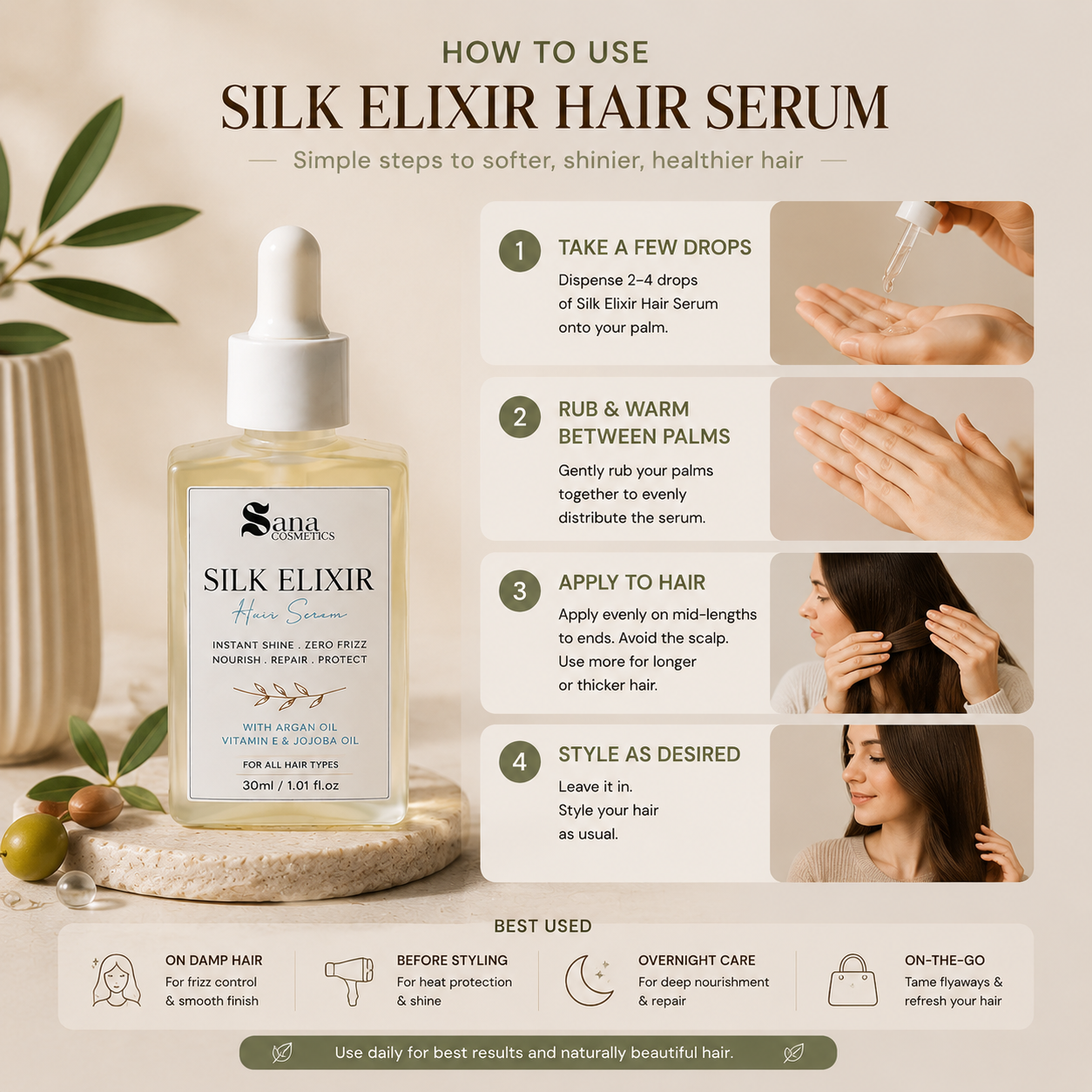Silk Elixir (Hair Serum)