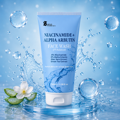 Nicinamide + Alpha Arbutin Face Wash