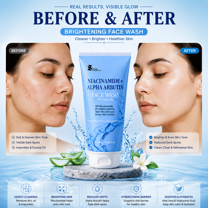 Nicinamide + Alpha Arbutin Face Wash
