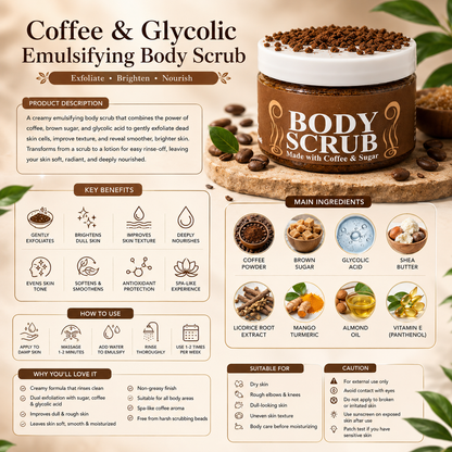 Coffee Glyco Body Scrub