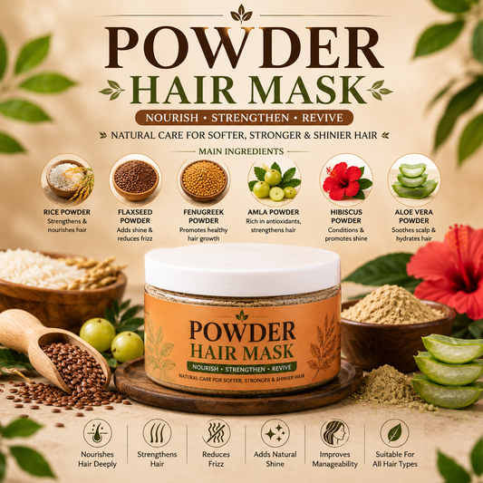 Powder Hair Mask