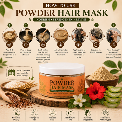 Powder Hair Mask