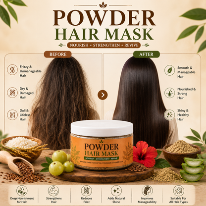 Powder Hair Mask