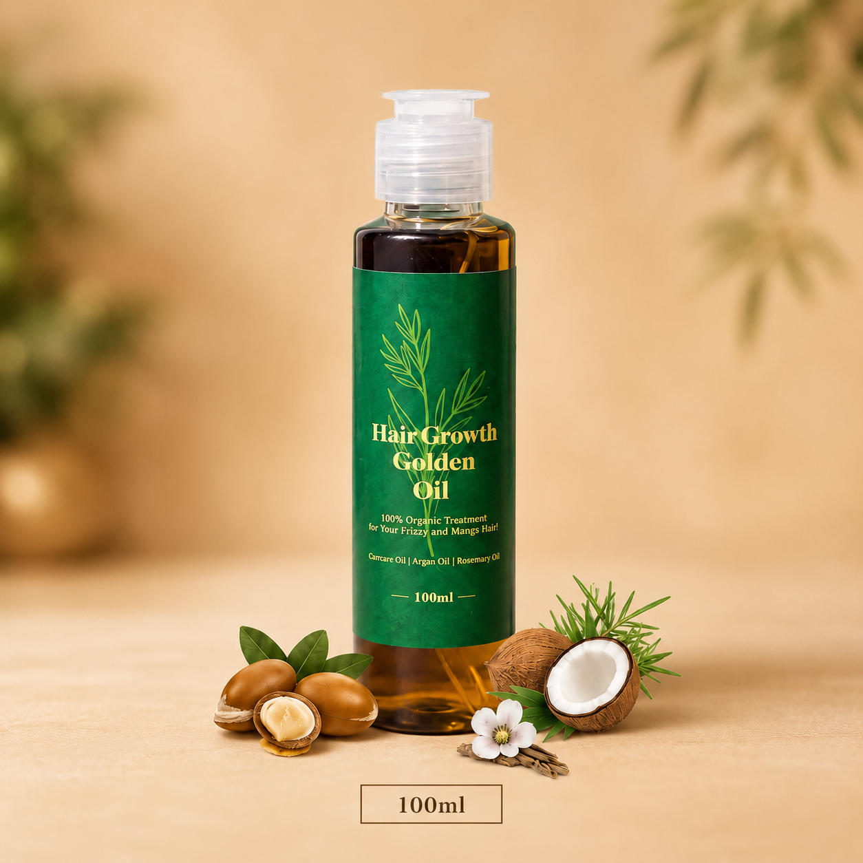 Hair Growth Golden Oil