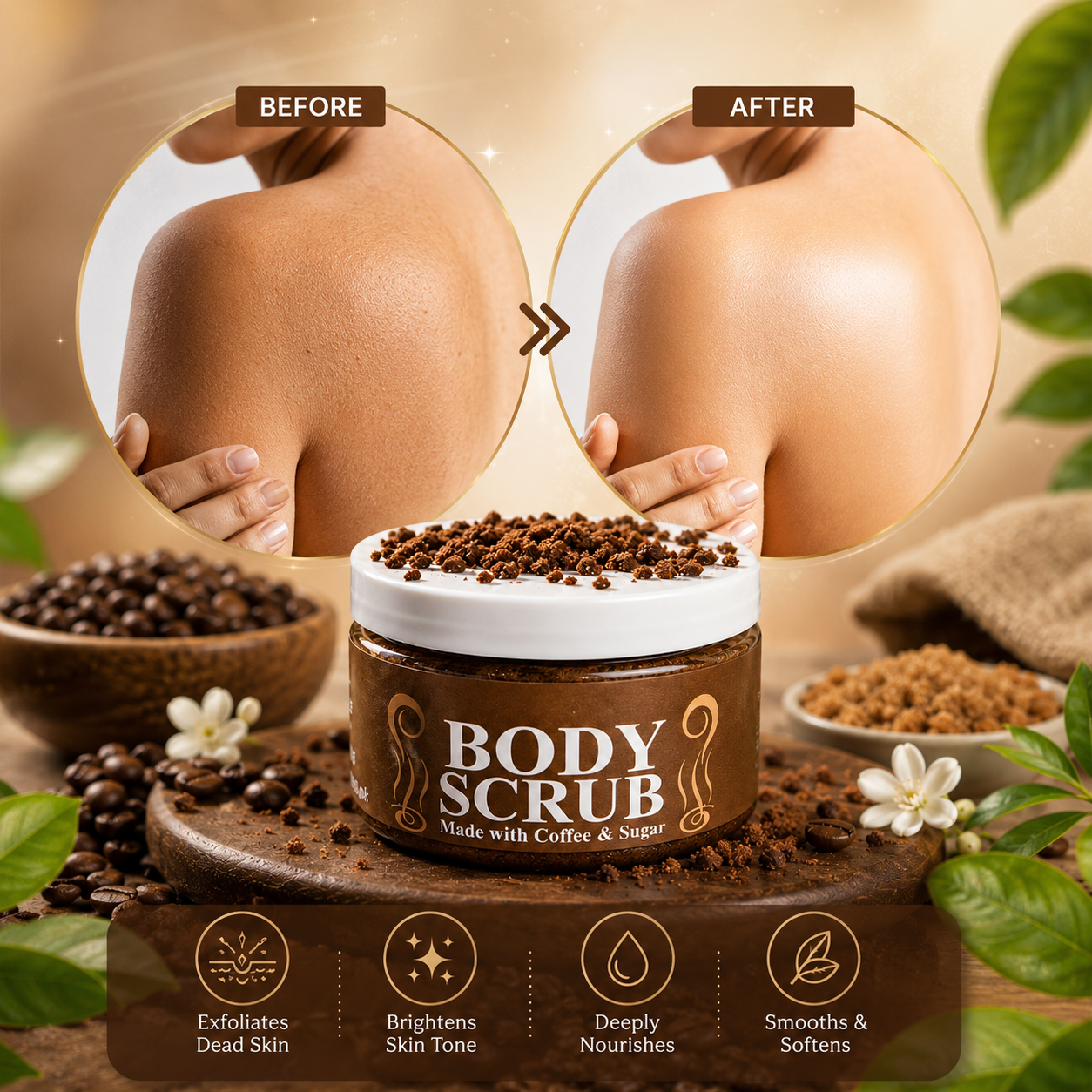 Coffee Glyco Body Scrub