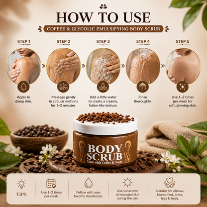 Coffee Glyco Body Scrub