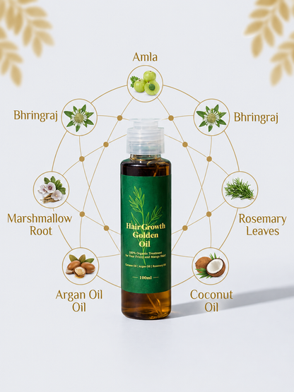 Hair Growth Golden Oil