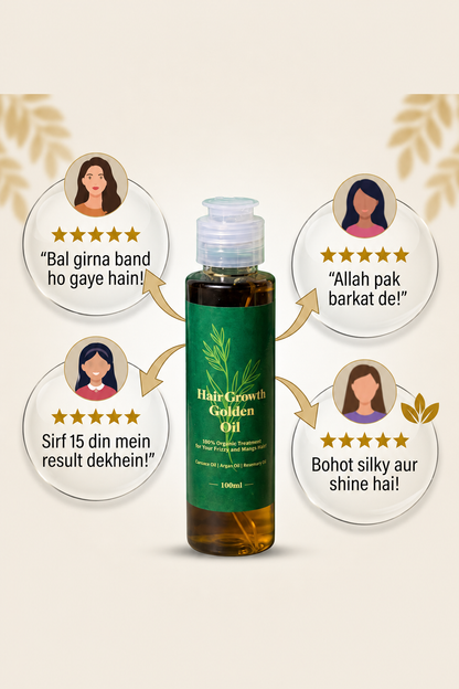 Hair Growth Golden Oil