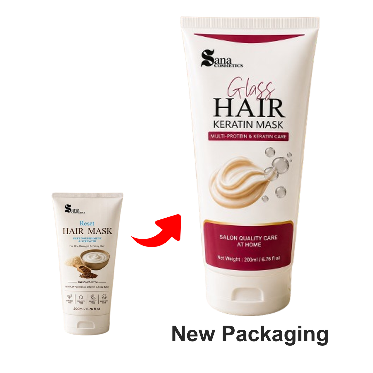 Glass Hair Keratin Mask