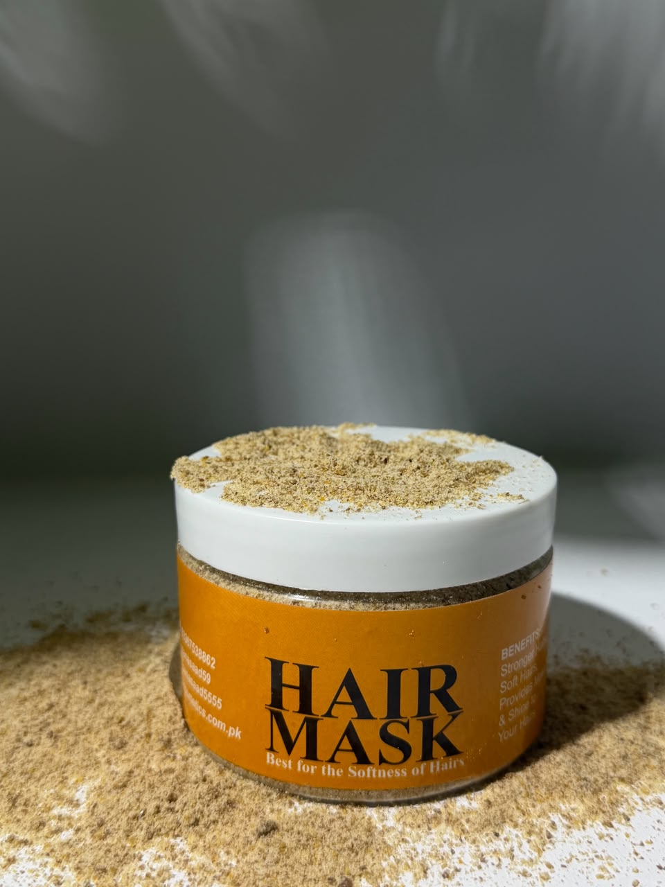 Powdered Hair Mask